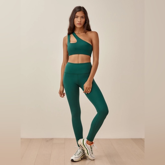 Reformation Ecomove High Rise Legging in Pine, S - Picture 5 of 9